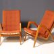 Pair of armchairs by Janěk Vaněk for Krásná Jizba, 1940´s, Czechoslovakia
