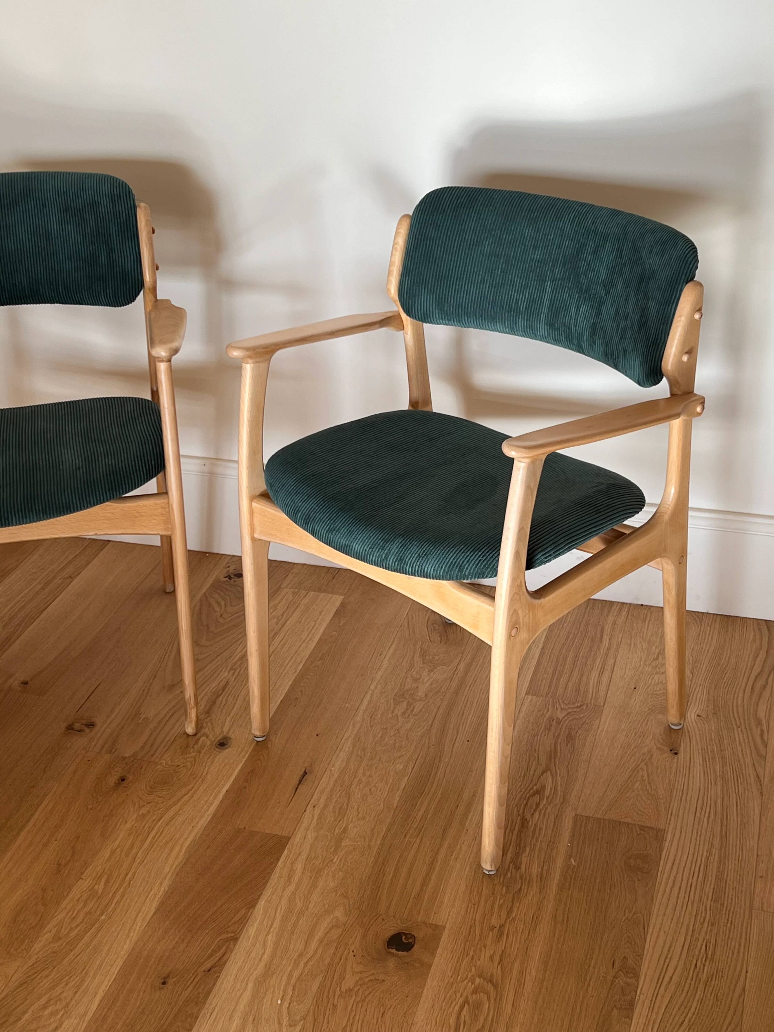 Vintage Danish armchair "Model 50" – Erik Buch for O.D. Møbler, 1960s (2 available)