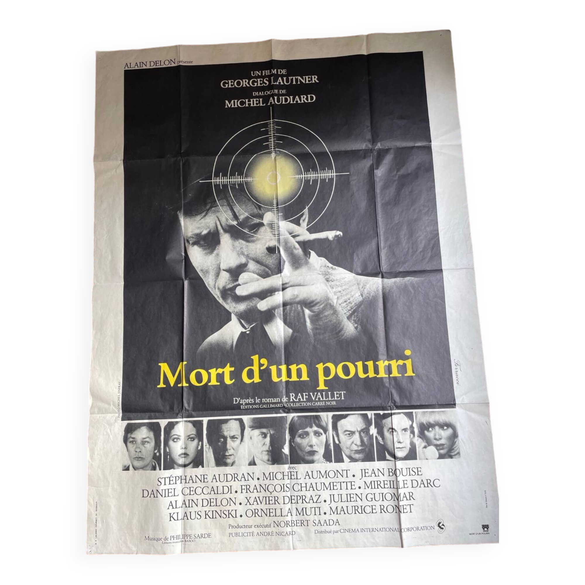 Alain Delon movie poster