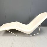 Mid century fiberglass chaise longue, 1960s