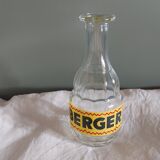 Vintage berger glass carafe & plastic pitcher