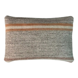 Vintage turkish kilim cushion cover 30x50cm