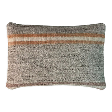 Vintage turkish kilim cushion cover 30x50cm