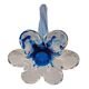 Vase bleu  soliflore type  Murano mid-century
