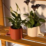 Jardinière Mobi Ocre Brûlé