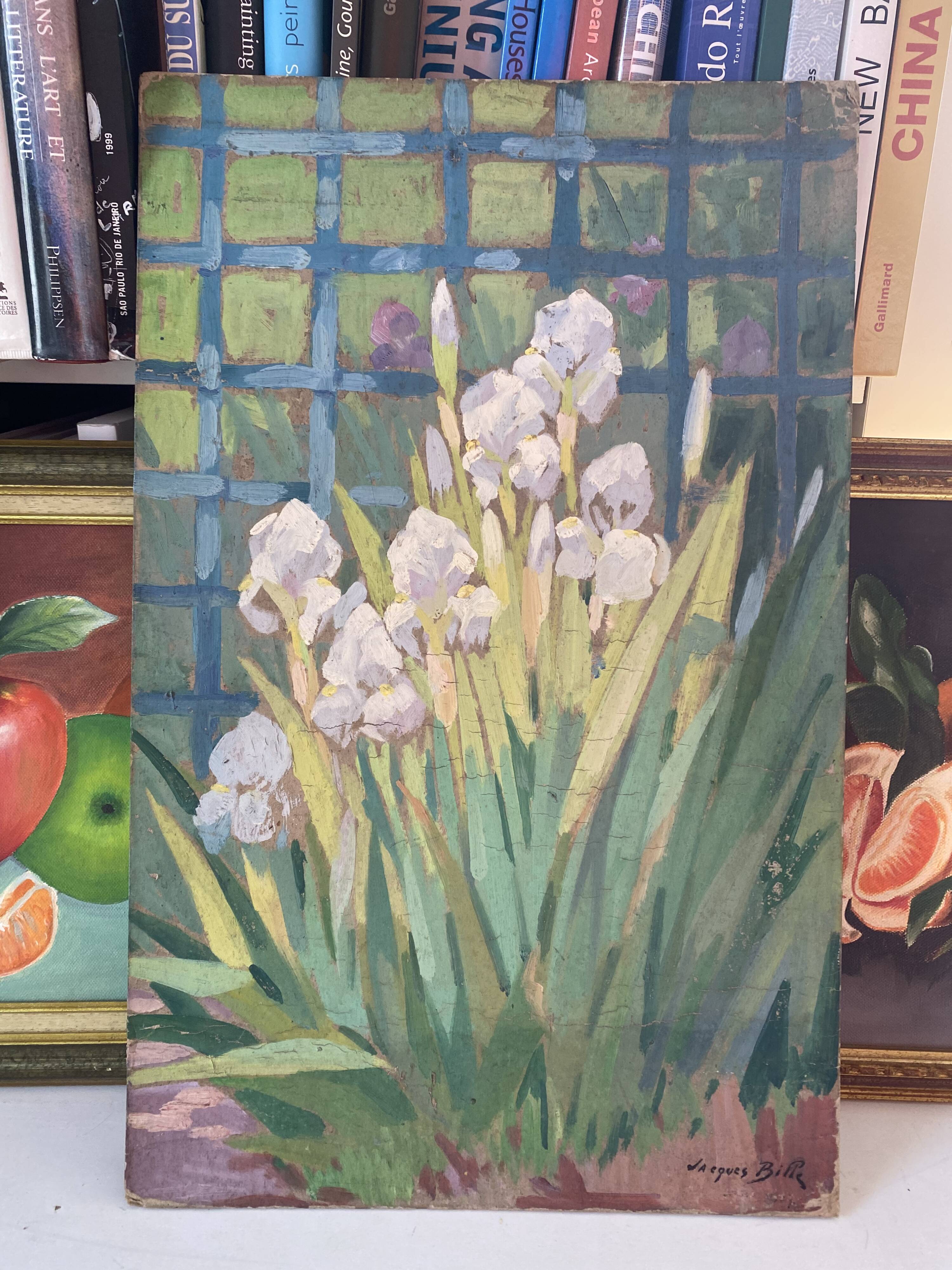 Painting on wood from the 20s