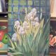 Painting on wood from the 20s