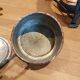 Copper fondue set