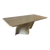 Table en travertin italien
