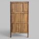 Art Deco bonnetière wardrobe from Paris in raw and solid oak.