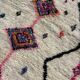 Moroccan Azilal wool rug 150x250 cm