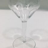 Service de verre en cristal art déco