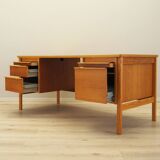 Ash desk, Norwegian design, 1970s, production: Norway