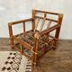 Fauteuils en rotin, années 60