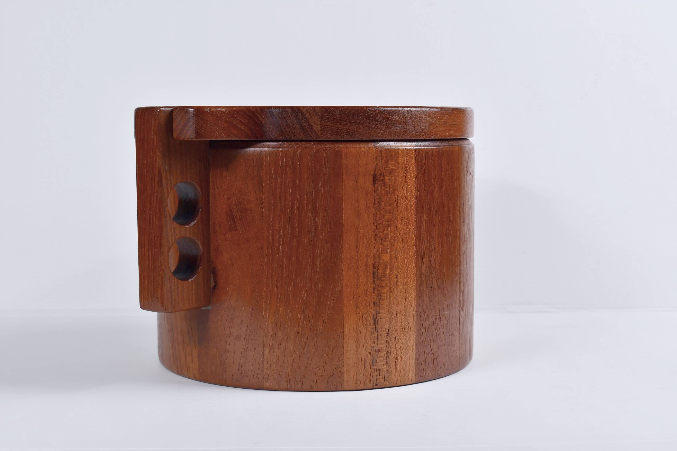 Seau à glace par Birgit Krogh pour Woodline. Années 1960.