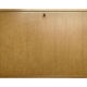 Wall secretary in vintage varnished oak 1950s