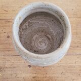 Vase / pot grès pyrité