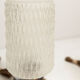 Paire de lampes de chevet 1960 laiton verre etoile
