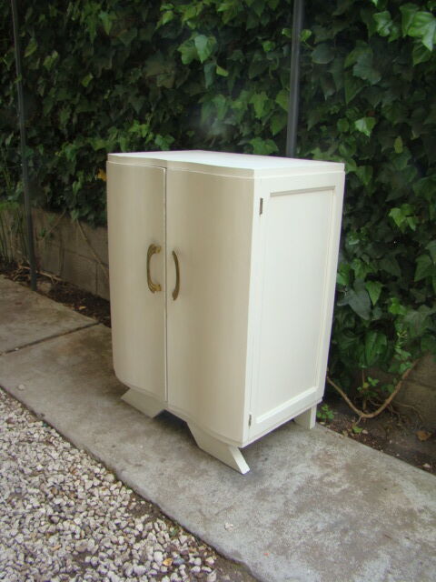 Art deco buffet in painted oak