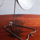 Industrial czechoslovak metal table lamp, 1960s