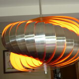 Hanging lamp Henri Mathieu, Lyfa editions 60/70 years