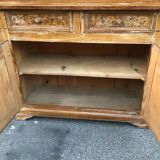 Buffet 2 corps sapin Alsace cottage 1920