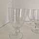 Lot 4 verres bullé style biot
