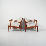 Pair of “Kuba” Armchairs by Bertil Fridhagen
