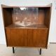 Buffet vaisselier vintage placage chêne
