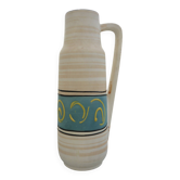 Ceramic vase with handle "W.Germany" 1970s