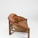 Italian Brutalist 2-Seater Sofa by Luciano Frigerio