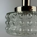 60s 70s VEB hanging lamp ceiling lamp bubble chrome glass space age design