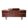 Mid-Century Wooden Dresser Sideboard with Detachable Mirror: 1970s Vintage