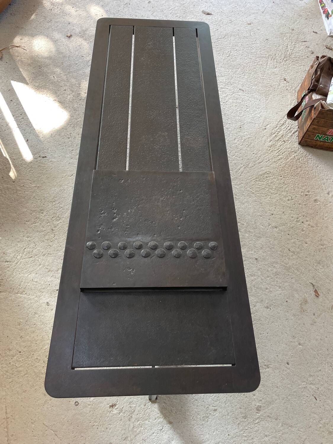 1980 Steel Coffee Table
