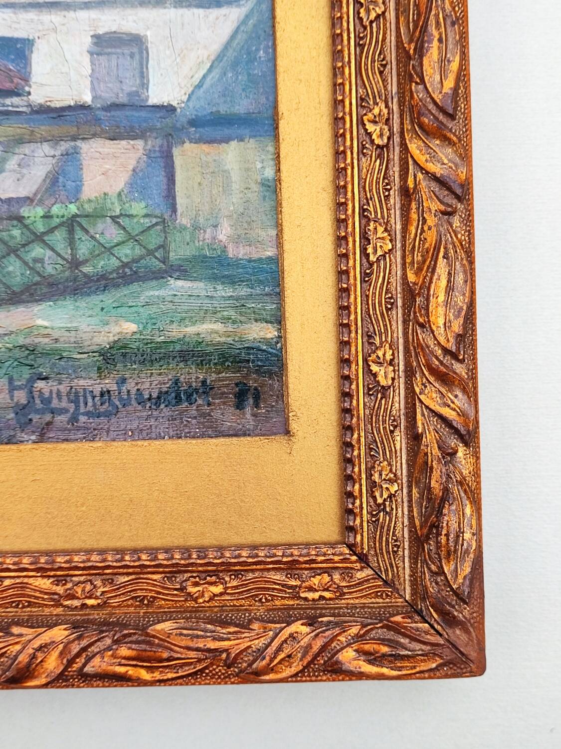 Oil painting - by H.Guignabaude