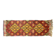 Anatolian handmade kilim rug 271 cm x 90 cm