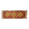 Tapis kilim artisanal anatolien, 271 cm x 90 cm