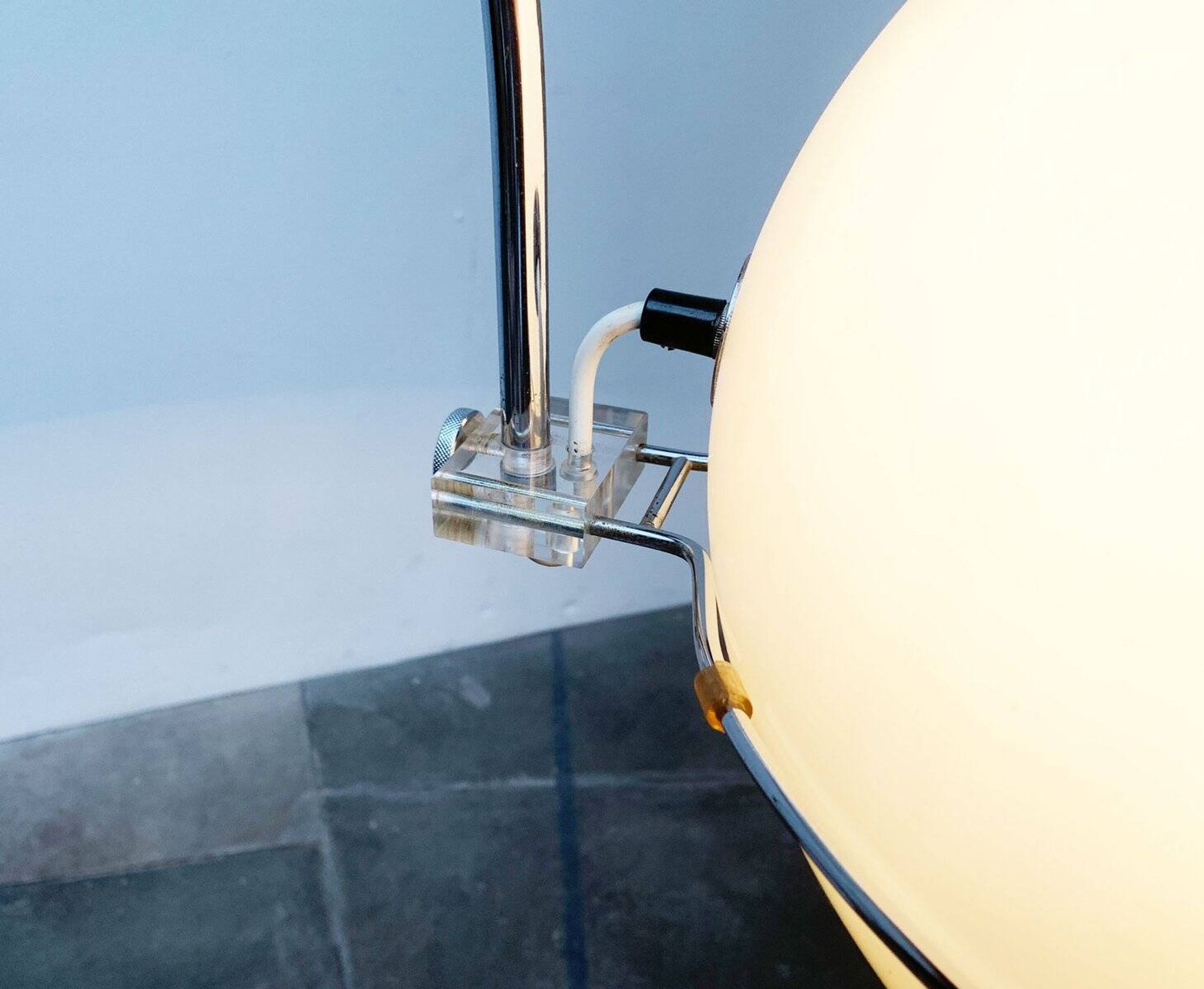 Lampadaire Arc Âge Spatial du Milieu du Siècle de Gepo, années 1960