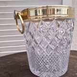 Bohemian crystal champagne bucket