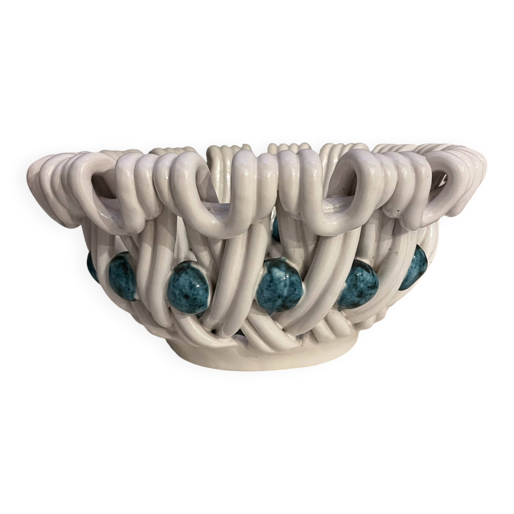 Ceramic basket Saint Radegonde