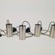 Vintage Cylindrical Pendant Lamps from Raak Holland, 1970s, Set of 4