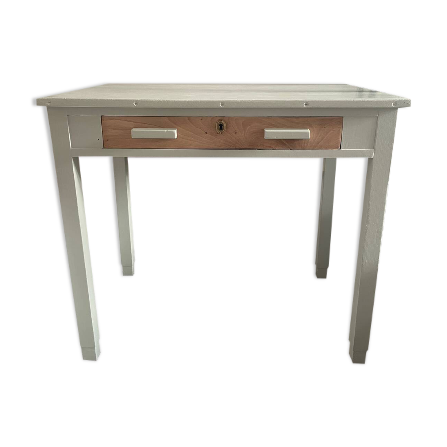 Painted wooden desk