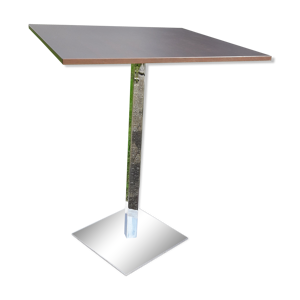 Mange debout plateau wenge et piètement