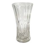 Vintage molded glass vase