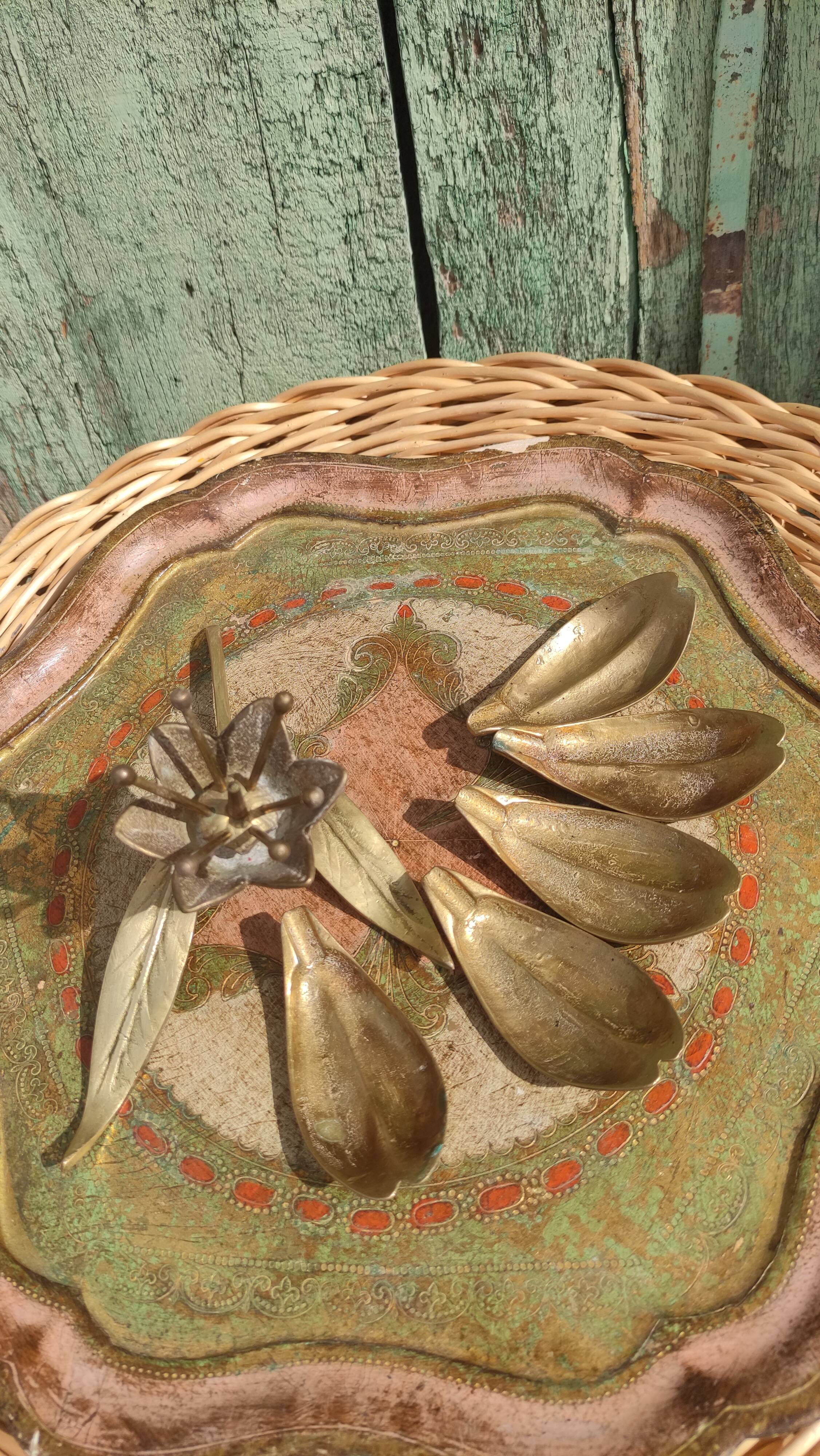 Vintage brass ashtray