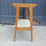 Side table with compass legs