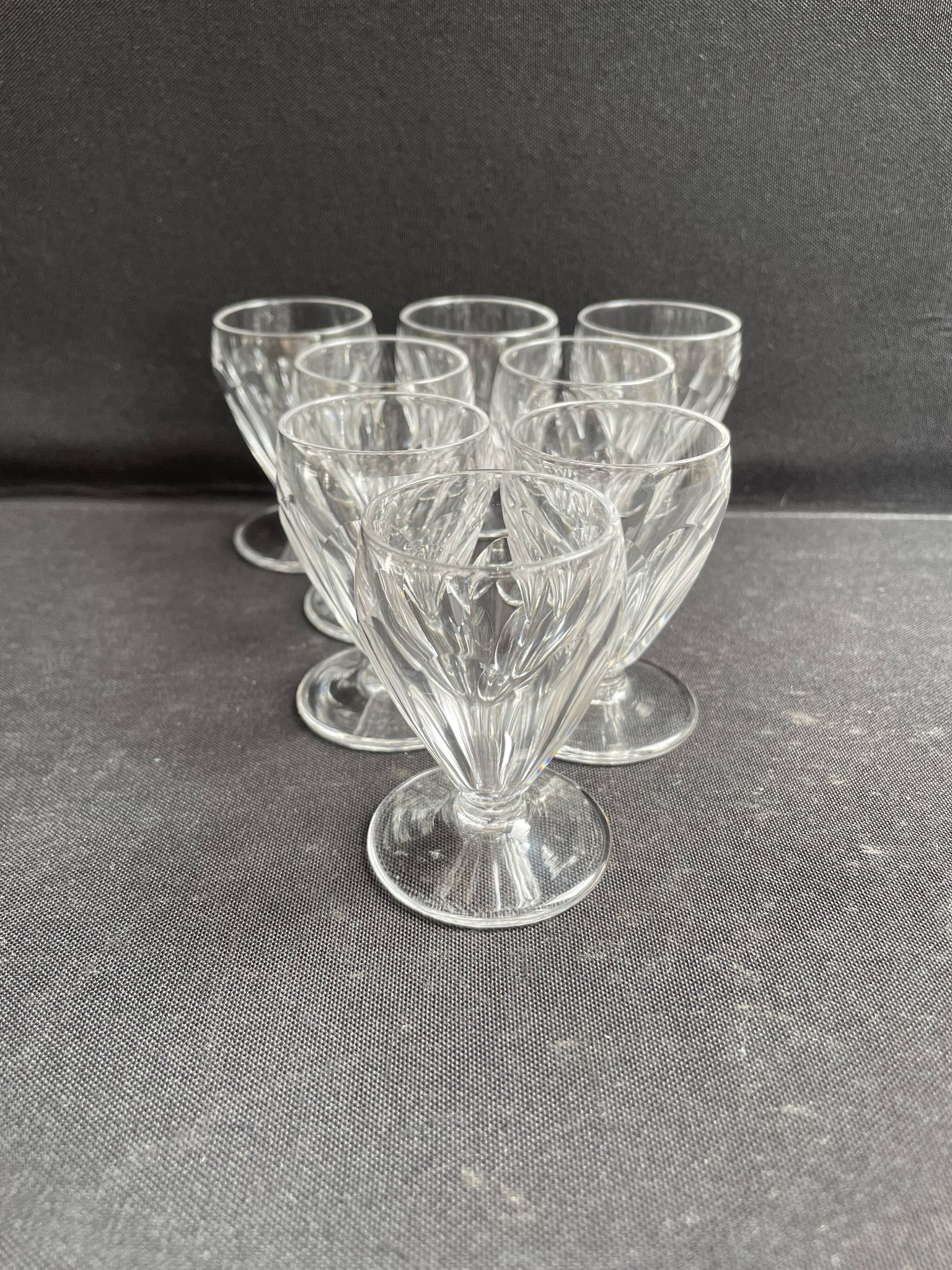 8 verres à liqueur Saint Louis Béarn