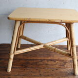 Rattan coffee table