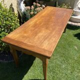 Louis XV-style farm table with extensions