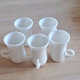 Set of 5 tea or coffee glasses